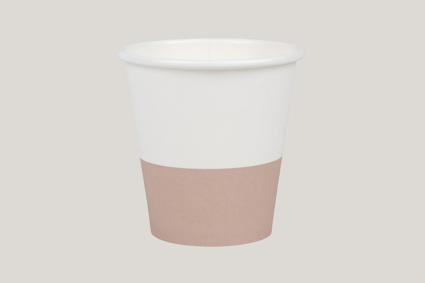 6oz Single Wall Aqueous Truly Eco Cup - Split Clay (Earth Range)