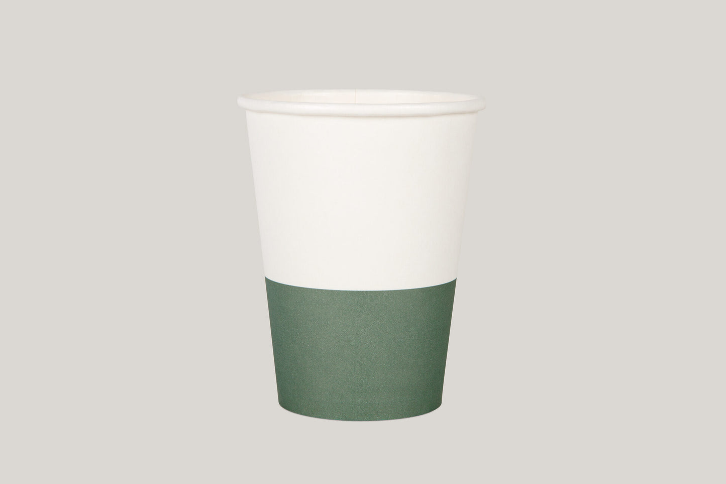 12oz Single Wall Aqueous Truly Eco Cup - Split Sage (Ocean Range)
