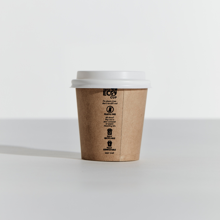 4oz Travel Lid White PP