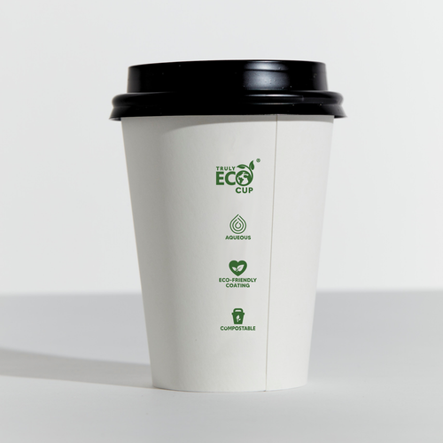 12oz Sip Lid Black PP