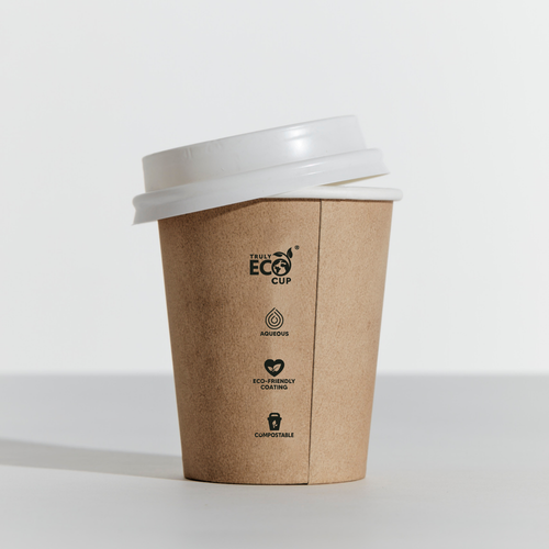 12oz Travel Lid White PP