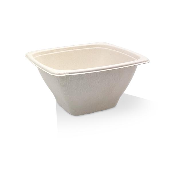 Unbleached Sugarcane Square Container 42oz