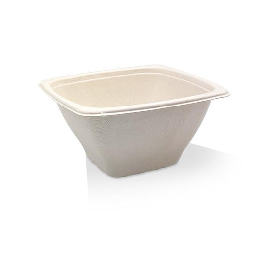 Unbleached Sugarcane Square Container 42oz