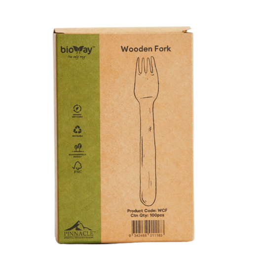 Wooden Fork 160mm - FSC 100%