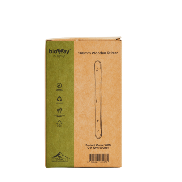 Wooden Stirrer 140mm - FSC 100%