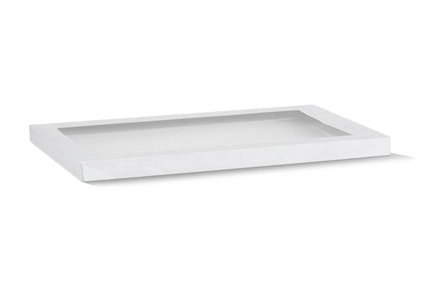 White Catering Tray Lid - Large-100/ctn