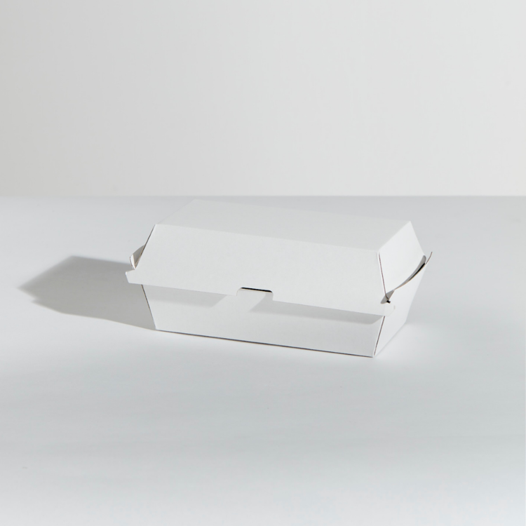 Snack Box large - PLAIN WHITE