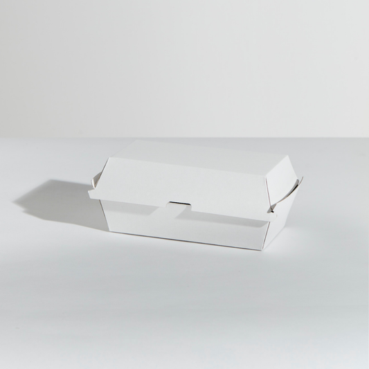 Snack Box regular - PLAIN WHITE