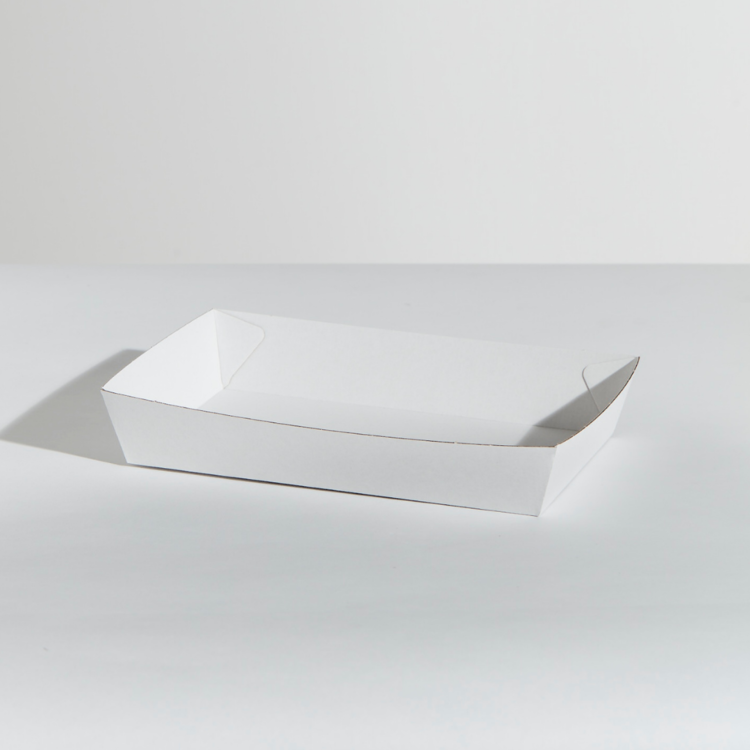 Open Tray 3 - PLAIN WHITE