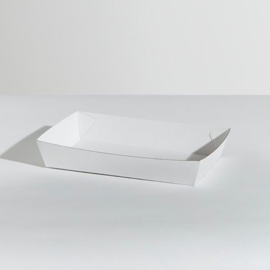 Open Tray 3 - PLAIN WHITE
