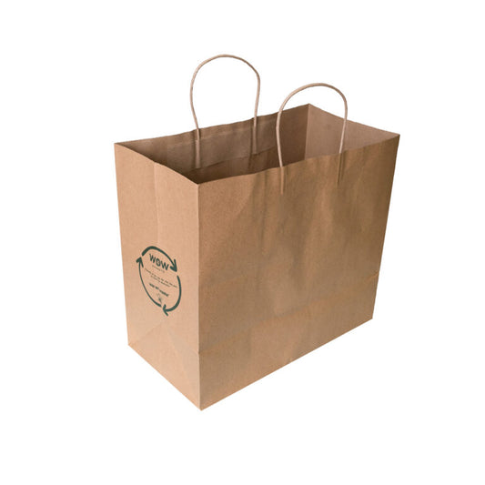 250 PAPER TAKEAWAY TWIST MED 300W+180G*310H