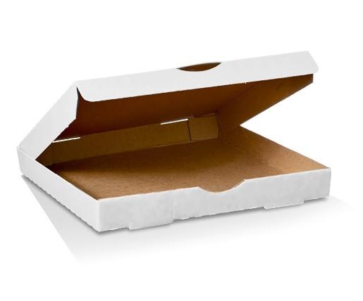 Pizza Box White 11 Inch 100/Bundle Item Size: 280X280X40mm