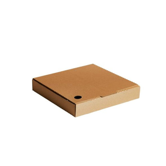 9" Pizza Box - Brown/Brown