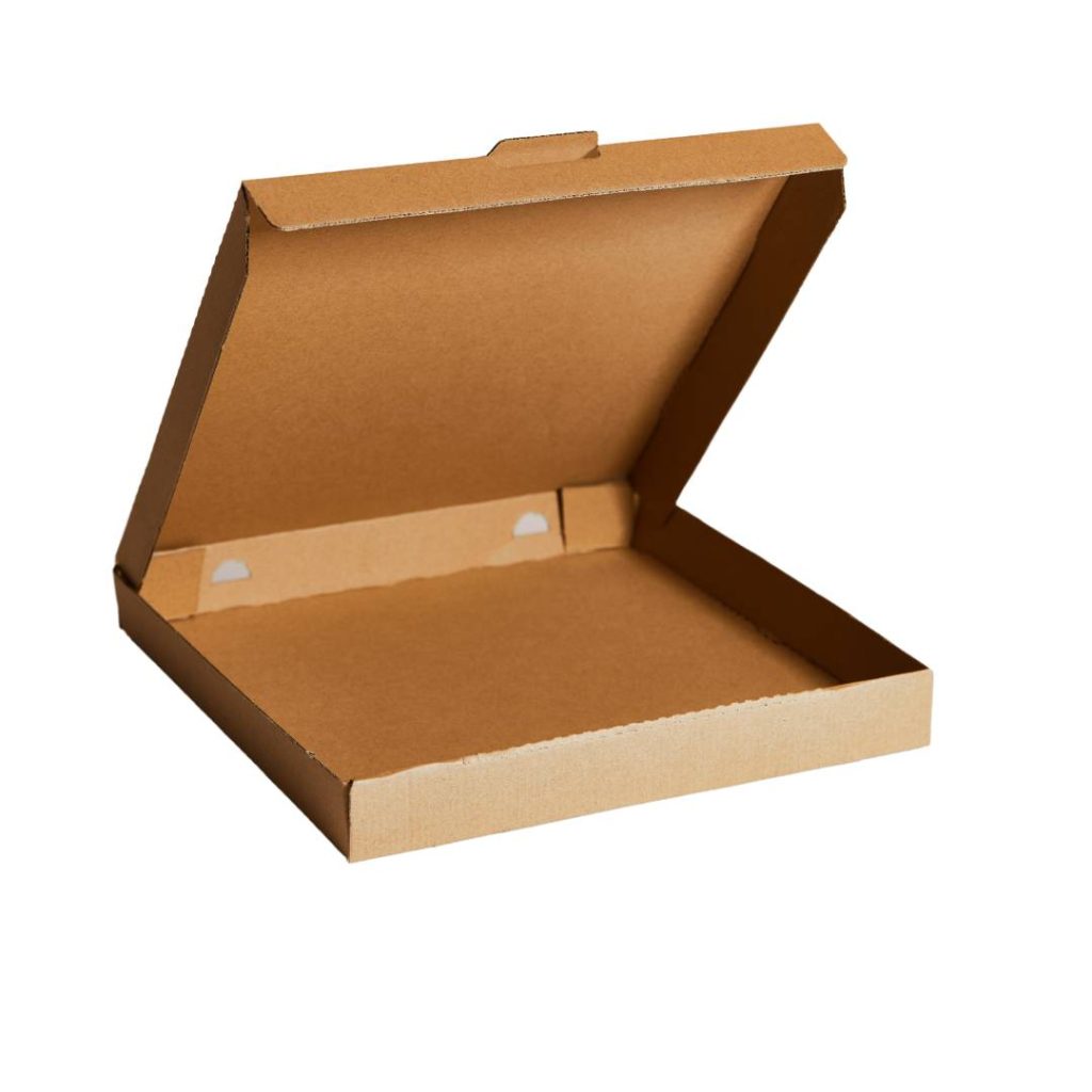 12" Pizza Box - Brown/Brown