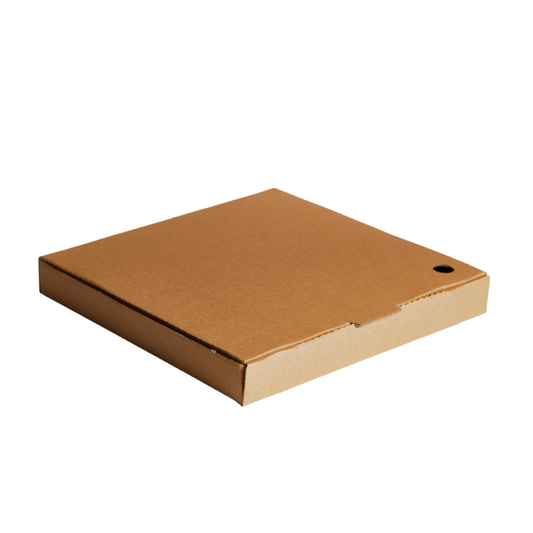 13" Pizza Box - Brown/Brown
