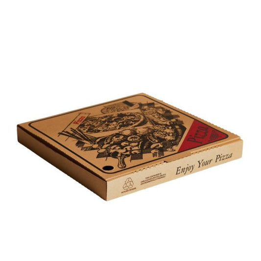 13" Pizza Box - Generic Print