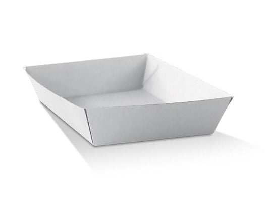 White Corrugated Tray / Square 250pc/ctn