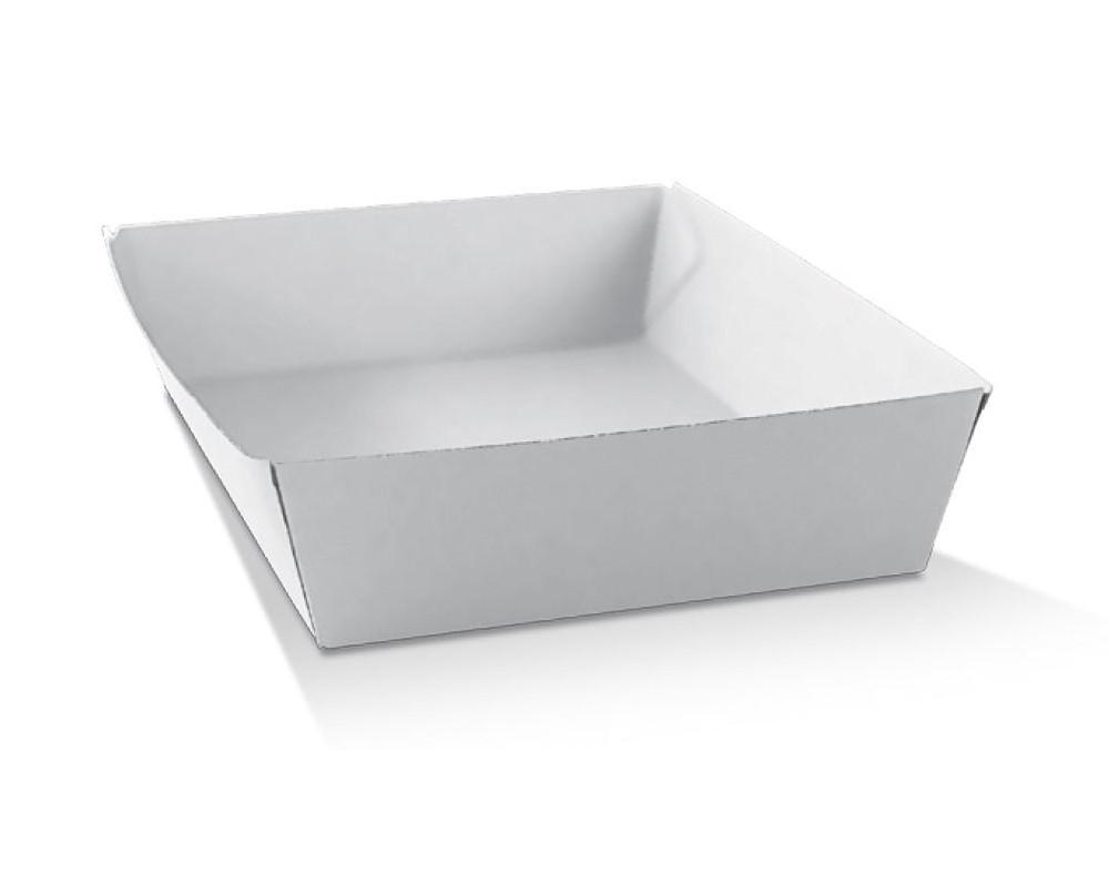 White Corrugated Tray / X-Large 100pc/ctn