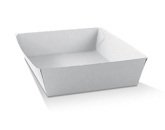 White Corrugated Tray / X-Large 100pc/ctn