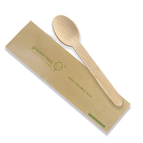 Wooden Spoon Individually Wrapped